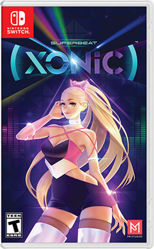 Superbeat: XONiC box art for Nintendo Switch